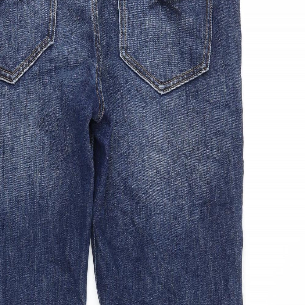 Gap Mens Blue Cotton Straight Jeans Size 30 in L32 in Regular Zip