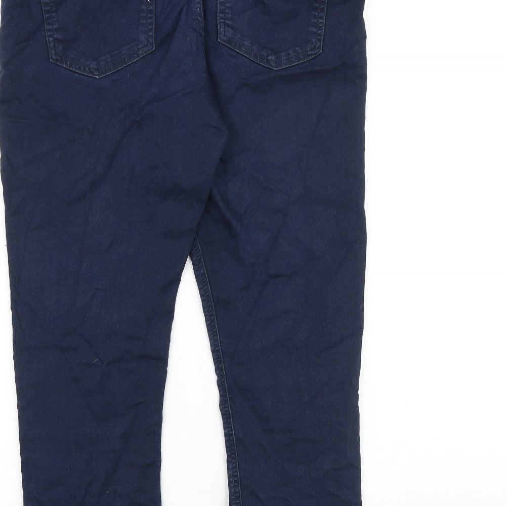 Womens UK Size 12 Preworn Slim Fit Straight Blue Jeans