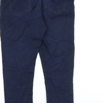 Womens UK Size 12 Preworn Slim Fit Straight Blue Jeans