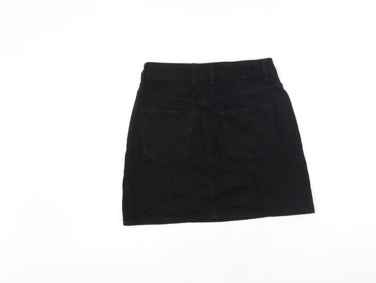 Womens UK Size 6 Topshop Straight & Pencil Denim Skirt