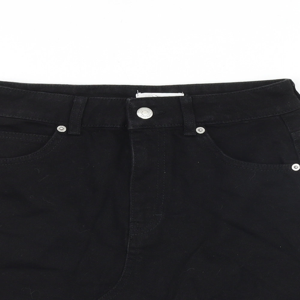 Womens UK Size 6 Topshop Straight & Pencil Denim Skirt
