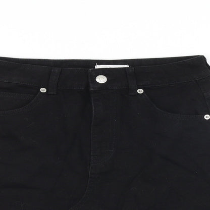 Womens UK Size 6 Topshop Straight & Pencil Denim Skirt