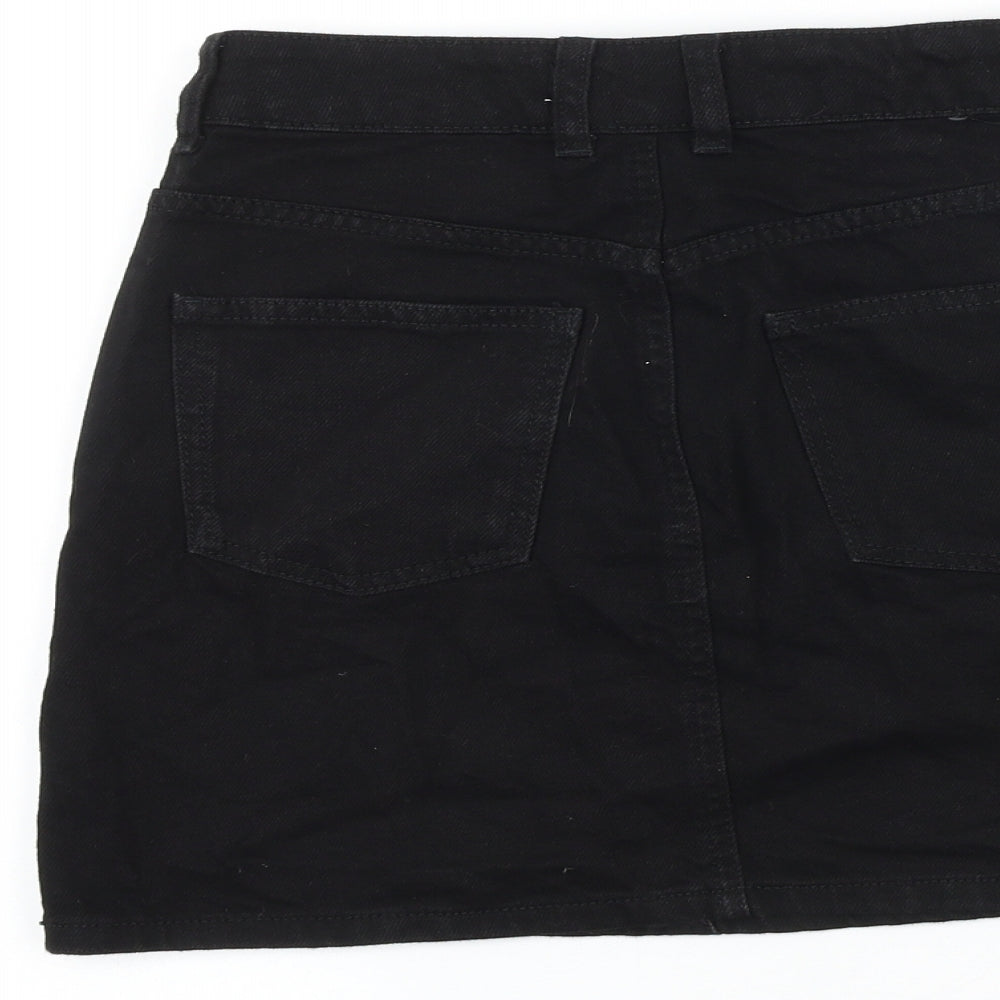 Womens UK Size 6 Topshop Straight & Pencil Denim Skirt