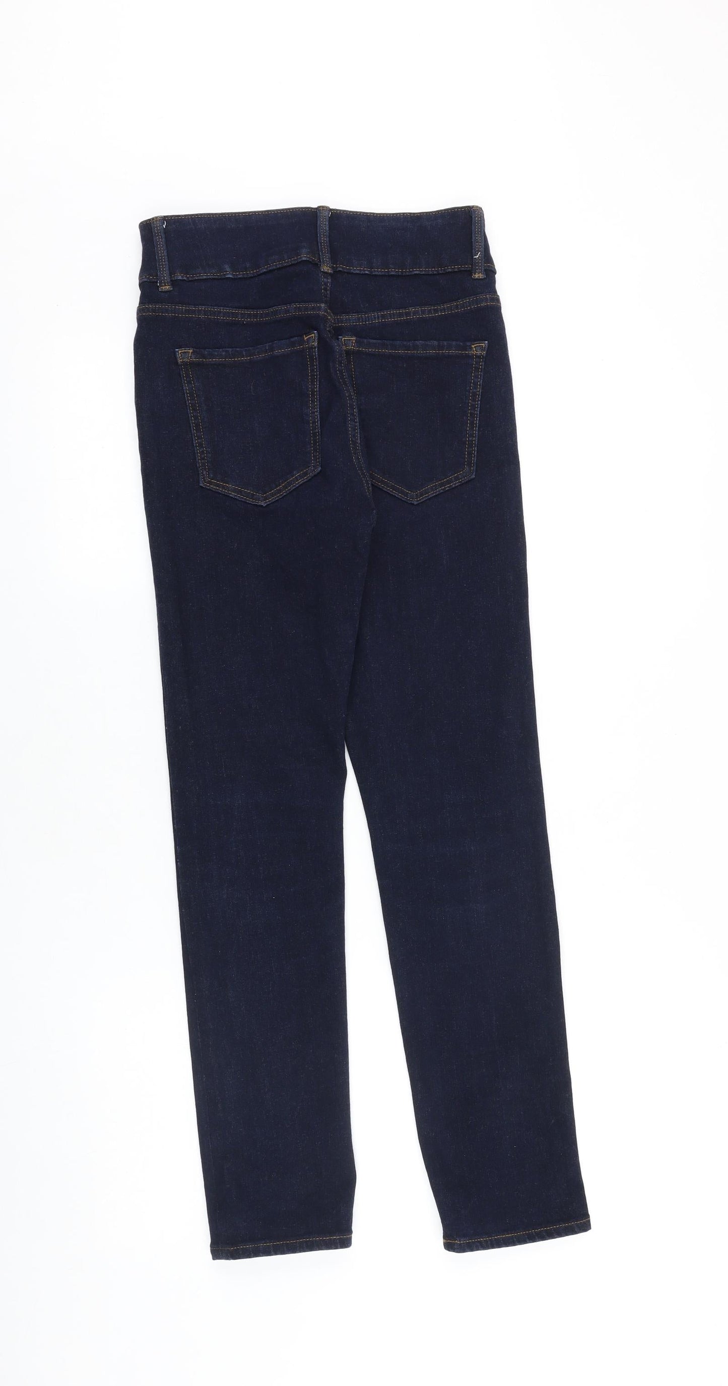 Womens UK Size 8 Marks and Spencer Regular Fit Skinny Blue Jeans