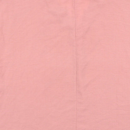 Womens UK Size 14 Peacocks Pink Basic Blouse