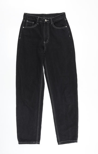 Womens UK Size 26 in Preworn Regular Fit Skinny Black Jeans