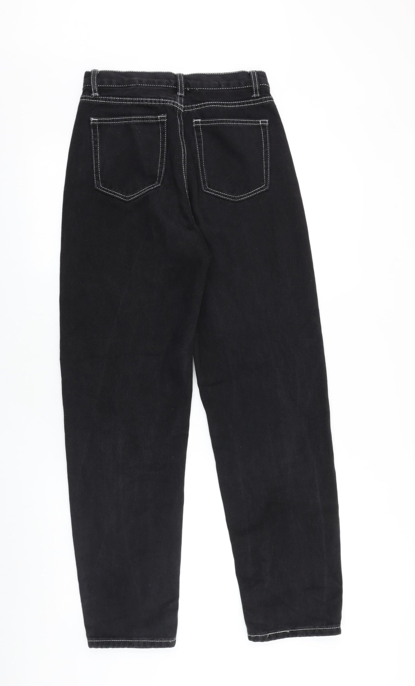 Womens UK Size 26 in Preworn Regular Fit Skinny Black Jeans