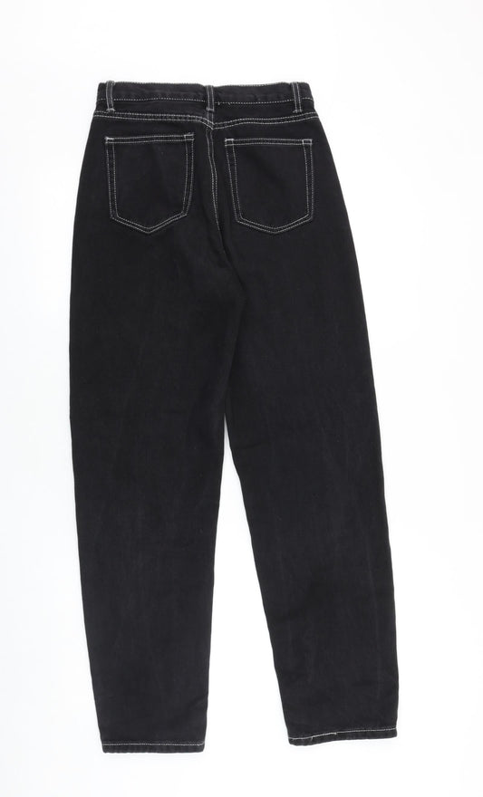 Womens UK Size 26 in Preworn Regular Fit Skinny Black Jeans