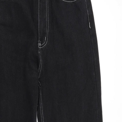 Womens UK Size 26 in Preworn Regular Fit Skinny Black Jeans