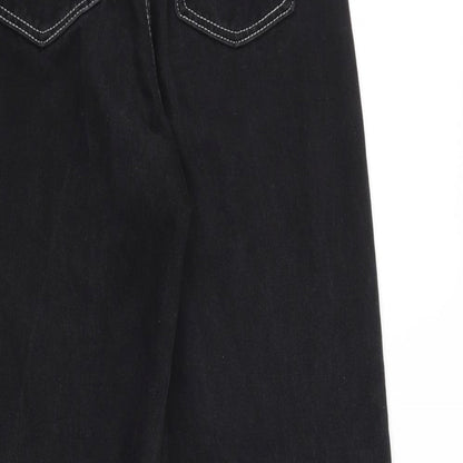 Womens UK Size 26 in Preworn Regular Fit Skinny Black Jeans