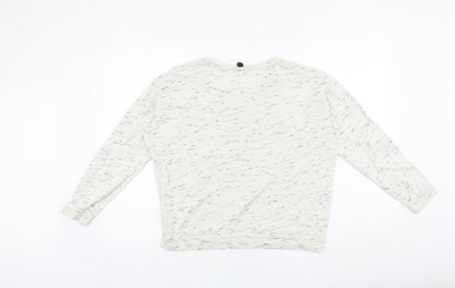 Mens UK Size M H&M Beige Pullover Sweatshirt