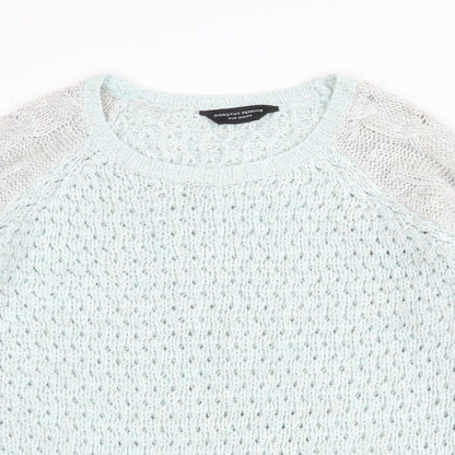 Womens UK Size 14 Dorothy Perkins Green Pullover Jumper