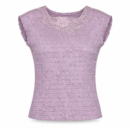 Womens UK Size M JFW Purple Basic Blouse