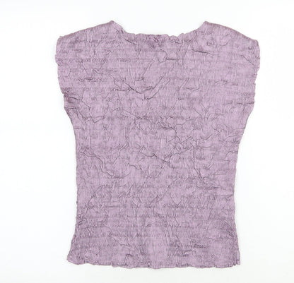 Womens UK Size M JFW Purple Basic Blouse
