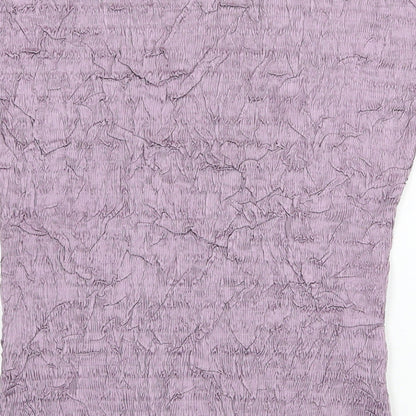 Womens UK Size M JFW Purple Basic Blouse