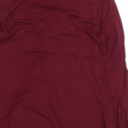 Womens UK Size M Body Flirt Red Basic Blouse