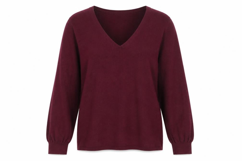 Womens UK Size 8 Street One Red Pullover Jumper