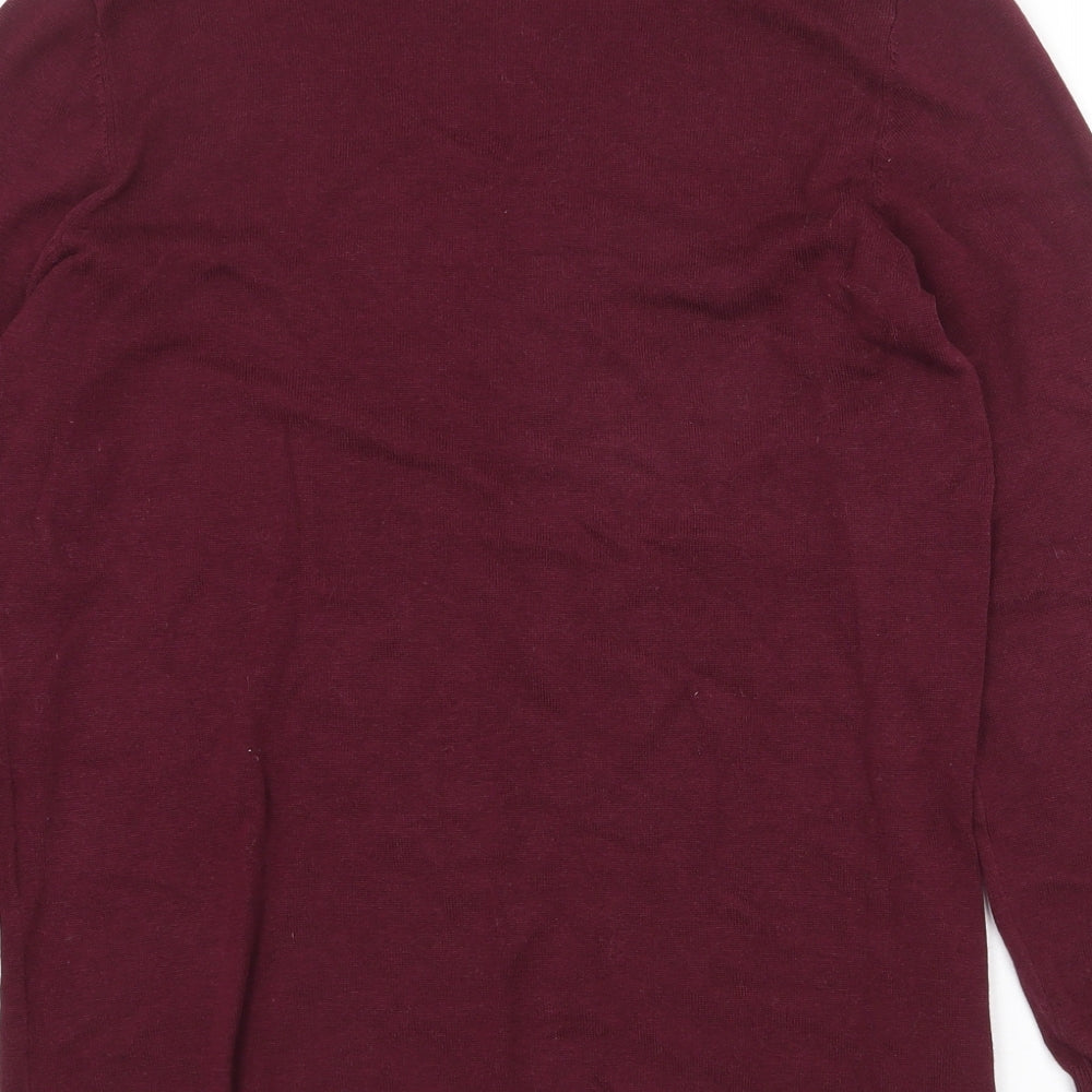 Womens UK Size 8 Street One Red Pullover Jumper