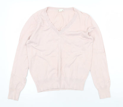Womens UK Size XS H&M Pink Pullover Jumper