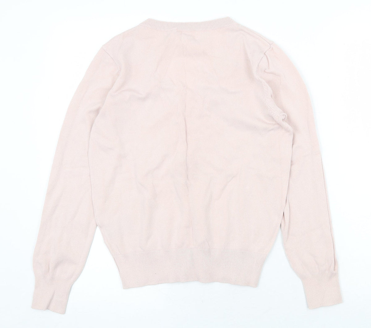 Womens UK Size XS H&M Pink Pullover Jumper