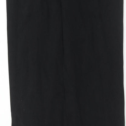 Womens UK Size S VILA Regular Fit Skinny Black Jeans