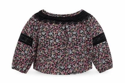 Womens UK Size 6 New Look Multicoloured Basic Blouse