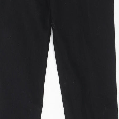 Brooklyn Supply Co Womens Black Cotton Skinny Jeans Size 10 L32 in Regular Zip