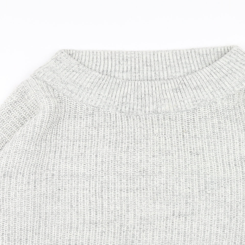Womens UK Size L New Look Grey Pullover Jumper