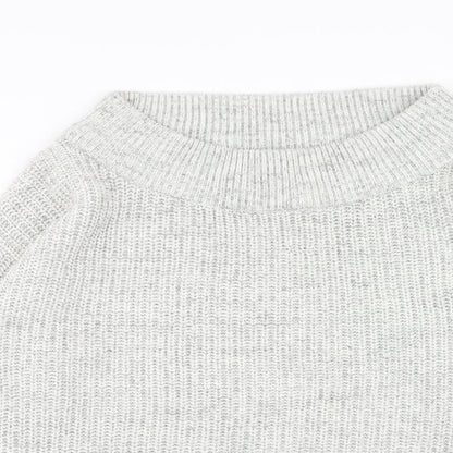 Womens UK Size L New Look Grey Pullover Jumper