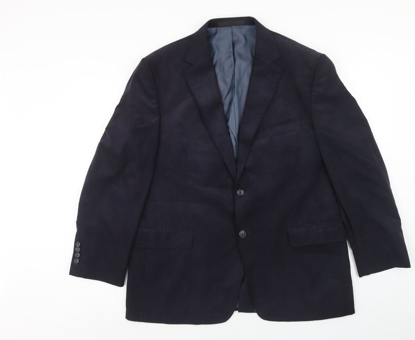 Mens UK Size 42 Marks and Spencer Regular Blue Suit Jacket