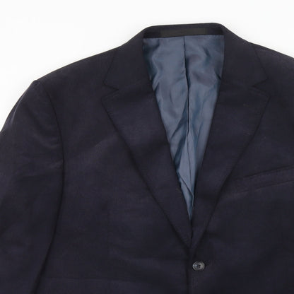 Mens UK Size 42 Marks and Spencer Regular Blue Suit Jacket