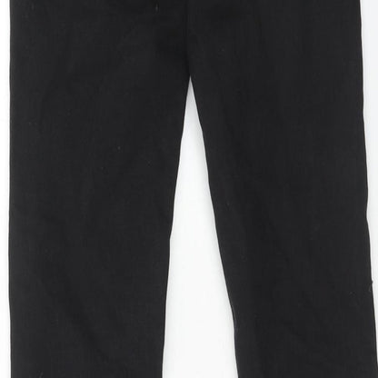 Bershka Womens Black Cotton Skinny Jeans Size 4XL Regular Zip