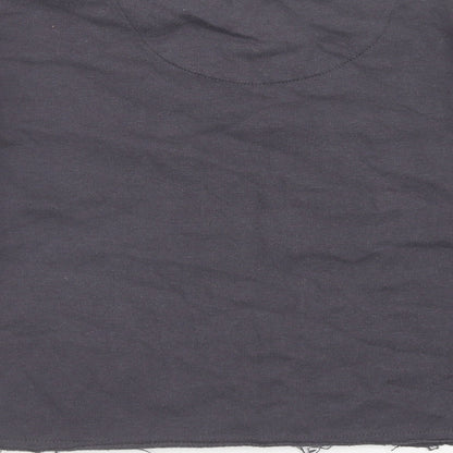 F&F Girls Grey Cotton Pullover Sweatshirt Size 7-8 Years Pullover
