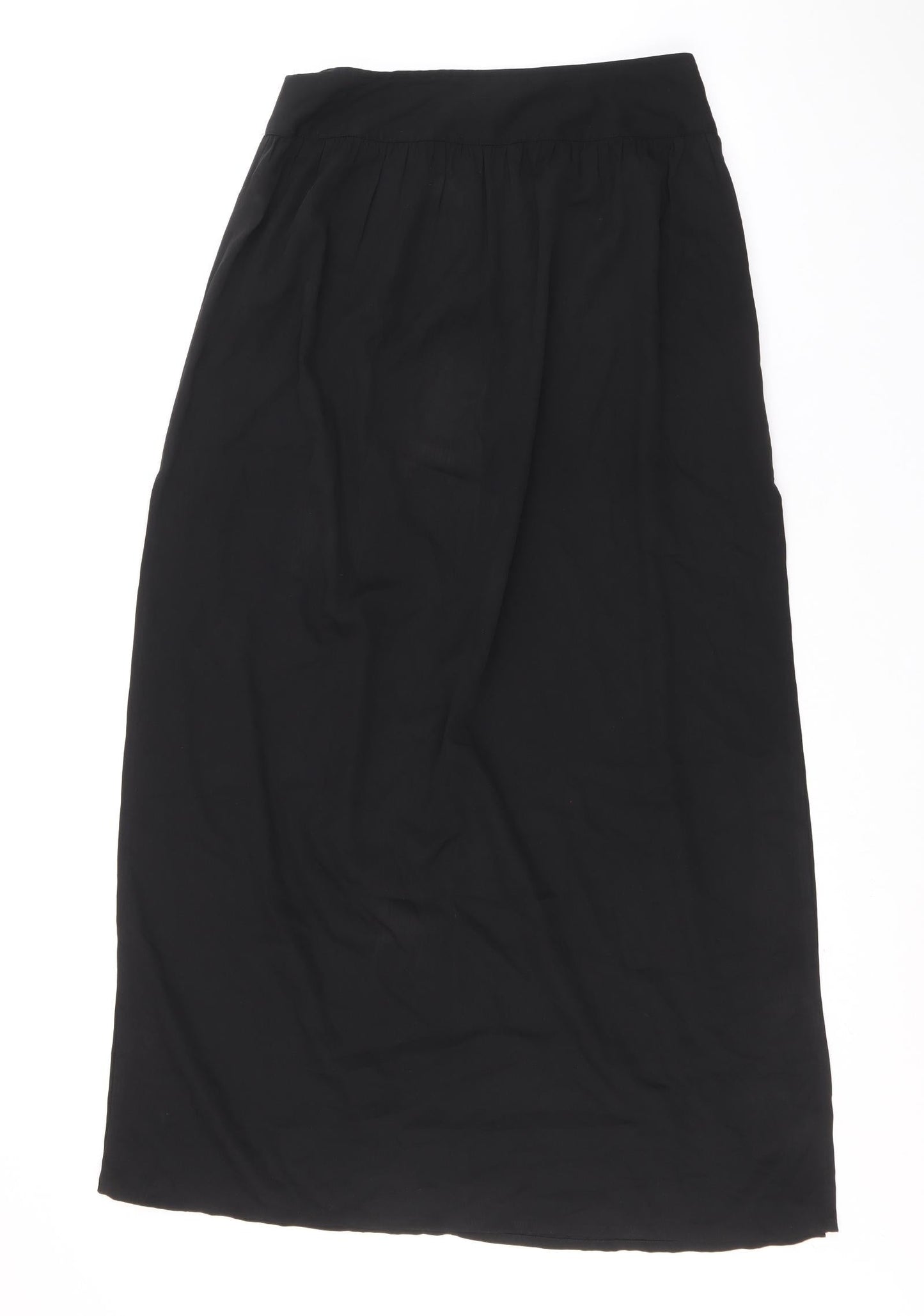 INFLUENCE Womens Black Polyester Straight & Pencil Skirt Size 10 Zip