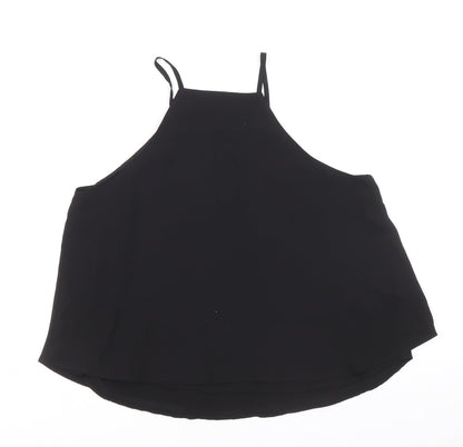 Womens UK Size 10 Glassons Black Basic Tank
