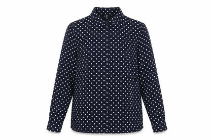 Womens UK Size 10 H&M Beige Basic Button-Up