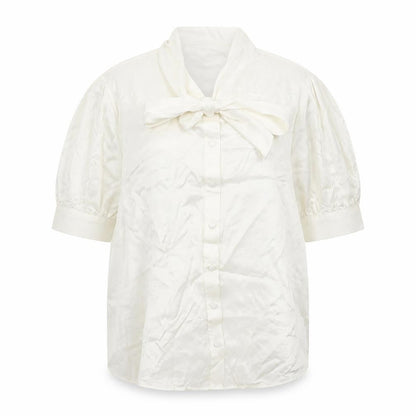 Womens UK Size 10 F&F Ivory Basic Button-Up