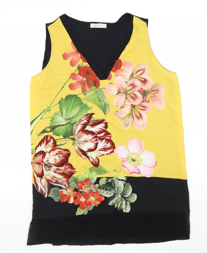 Womens UK Size 14 Per Una Black Basic Tank