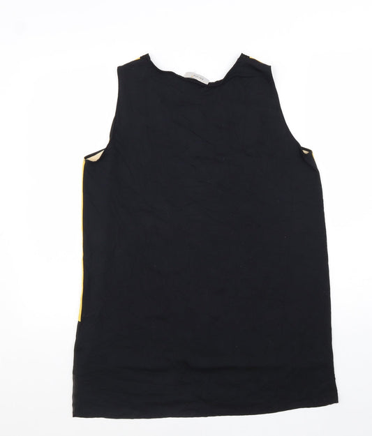 Womens UK Size 14 Per Una Black Basic Tank
