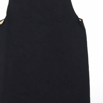 Womens UK Size 14 Per Una Black Basic Tank