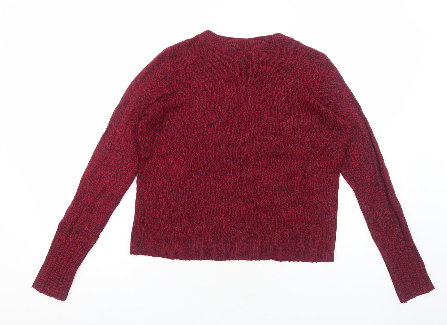 Womens UK Size S H&M Red Pullover Jumper