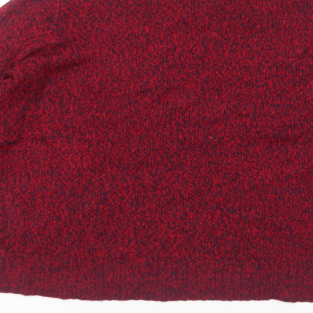 Womens UK Size S H&M Red Pullover Jumper