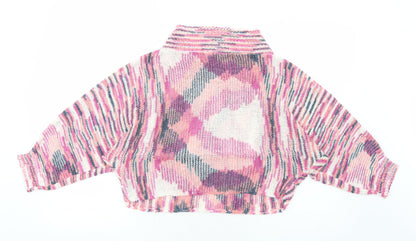 Womens UK Size L Just Elegance Pink Pullover Jumper