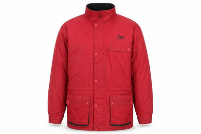 Mens UK Size S North Wind Red Windbreaker Coat