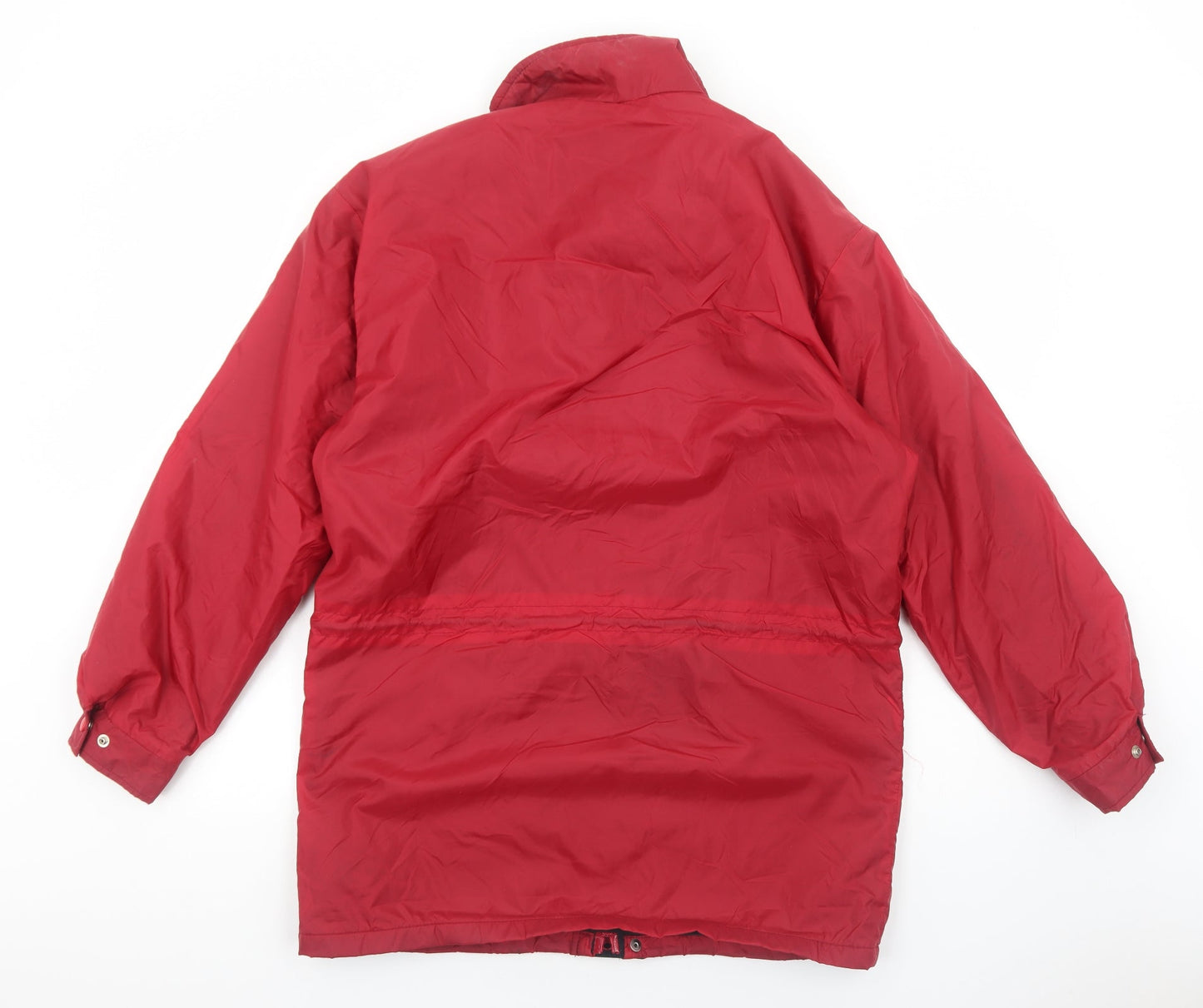 Mens UK Size S North Wind Red Windbreaker Coat