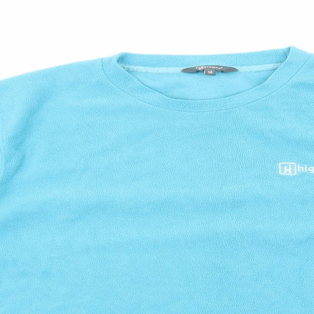 Womens UK Size 14 Hi Gear Blue Pullover Jumper