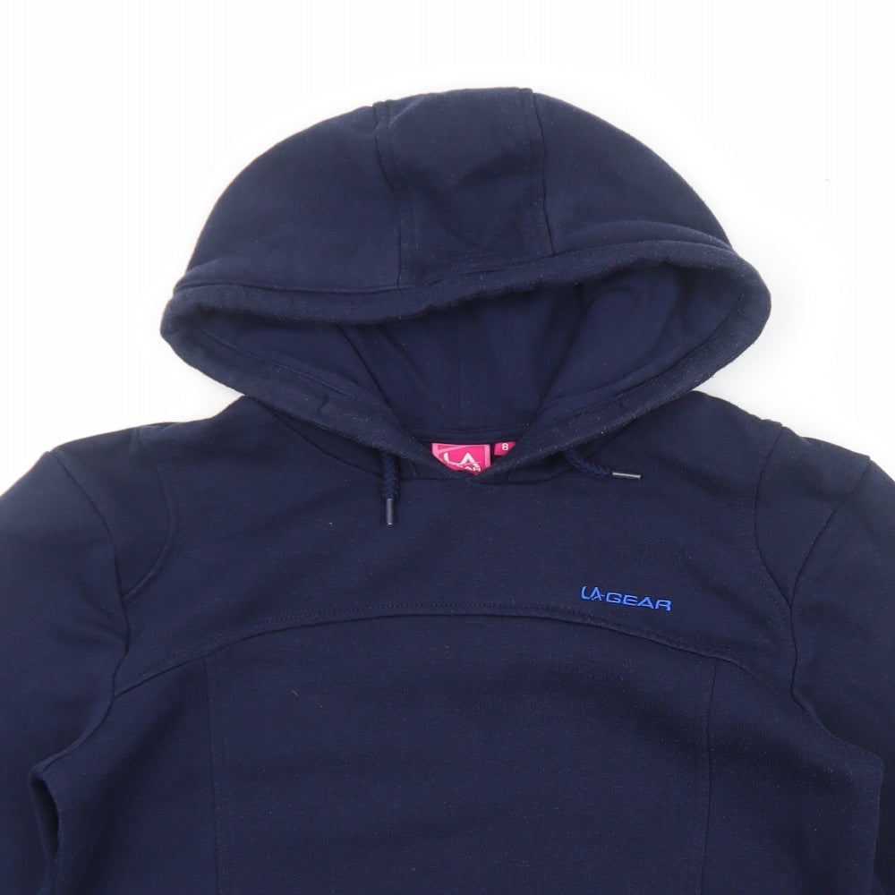 Womens UK Size 8 LA Gear Blue Pullover Hoodie