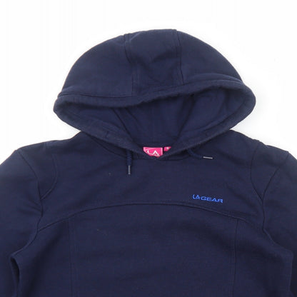 Womens UK Size 8 LA Gear Blue Pullover Hoodie