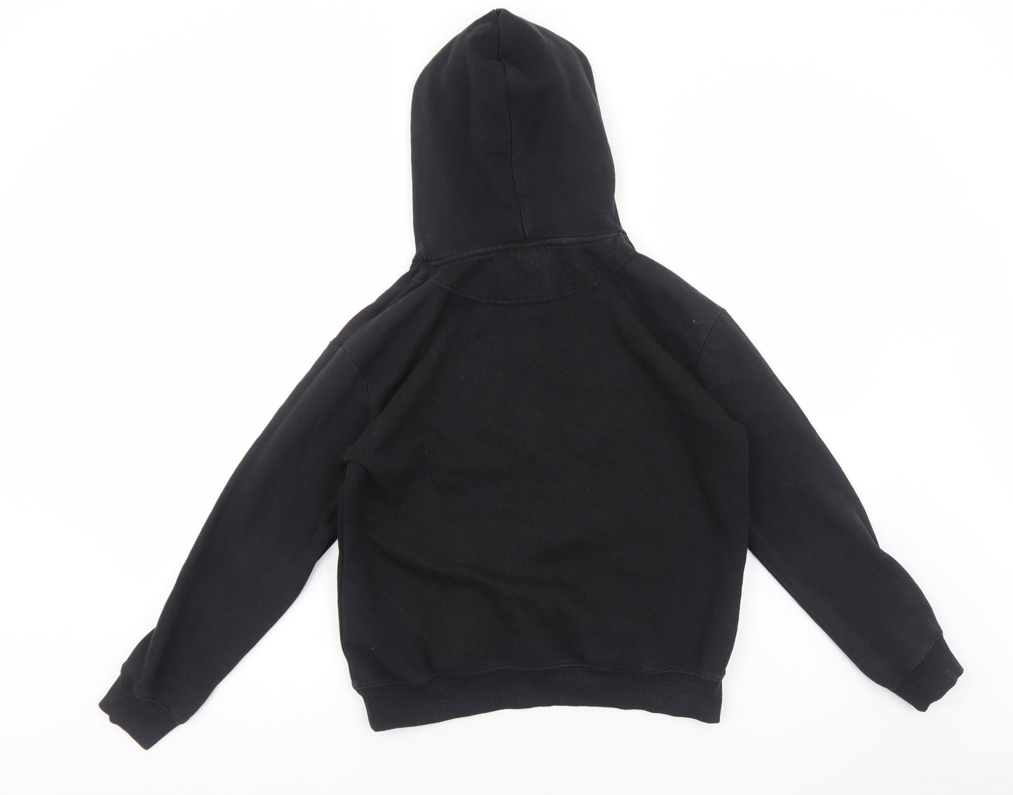 H&M Womens Black Cotton Pullover Hoodie Size XS Pullover