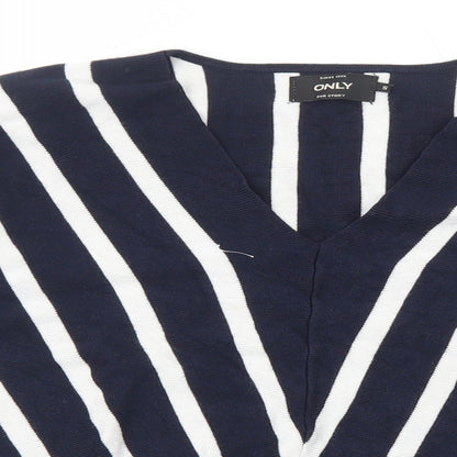 Womens UK Size S Only Blue Pullover Jumper